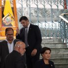 Los alcaldes de Quito, Guayaquil y Cuenca presentaron diagnósticos de seguridad de sus territorios. En la imagen, Aquiles Álvarez, primer edil del Puerto Principal.