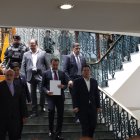 El Gobierno de Ecuador se reunió este 2 de septiembre con los alcaldes de Guayaquil, Quito y Cuenca.