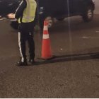 Imagen referencial de un cierre vial. Los agentes civiles cercaron el lugar, luego de que una persona falleció atropellada