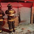 Una persona resultó herida con quemaduras, tras una explosión por fuga de gas en Quitumbe.