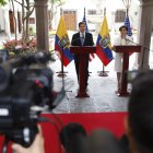 El secretario de Estado Marco Rubio dio declaraciones sobre los temas tratados en la reunión.