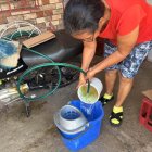 El agua potable llega a varios barrios de Babahoyo con baja presión y, en ocasiones, con sedimentos.