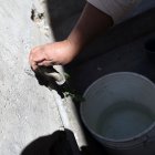Cortes. En el sector de San José de Pomasqui los cortes de agua son recurrentes.
