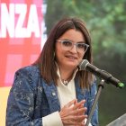 La vicepresidenta ecuatoriana María José Pinto.