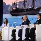 El presidente ruso Vladimir Putin, reaparece en un acto oficial en su país, tras el viaje a China.