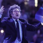 Fotografía del presidente Javier Milei.