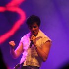 Ren Kai en su primer concierto en Guayaquil.