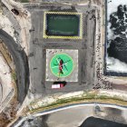 La nueva helibase se encuentra en el relleno sanitario de El Inga.