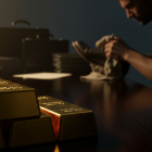 Barras de oro listas para exportación, como las que movió Fabricio Alexander G. M., quien pasó de lustrabotas a millonario exportador en menos de un año.