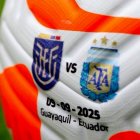 Ecuador y Argentina, ya clasificados al Mundial, se enfrentan por la fecha 18 de las eliminatorias.
