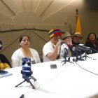 El presidente de la Conaie Marlon Vargas ratificó que las resoluciones del VIII Congreso de la Conaie se respetarán.