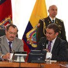 En 2018 se filtró un audio que revelaba la estrecha relación que tenían Carlos Pólit y José Serrano.