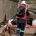 El Metro de Quito dice que este es un equipo de auscultación por ultrasonido automático.