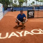 El argentino Federico Gómez, campeón del Challenger Ciudad de Guayaquil 2025.