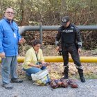 Los cangrejos fueron decomisados por la Policía Nacional