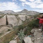 La erosión amenaza al patrimonio y la vida en San Antonio de Pichincha. Moradores solicitan acciones.