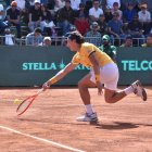 La raqueta número uno de Ecuador, Álvaro Guillen, se impuso al bosnio Nerman Fatic para igualar 1-1 la serie.