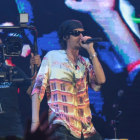 Danny Ocean en su concierto en Guayaquil.