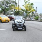 Un carro eléctrico de una de las fábricas de Europa.