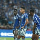 Emelec sufrió la derrota por Barcelona en el estadio Capwell.