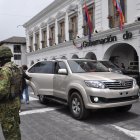 El Ejecutivo, con Daniel Noboa a la cabeza, se trasladó a Latacunga, Cotopaxi.