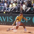 Álvaro Guillén ganó sus dos partidos de singles para enrumbar así la clasificación de Ecuador a la siguiente ronda
