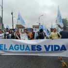 Organizaciones campesinas, indígenas y de la zona urbana de la ciudad llegaron al punto de partida de la gran marcha.
