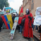 Miles de ciudadanos recorren las calles de Cuenca en defensa del agua y en rechazo al proyecto minero Loma Larga en Quimsacocha.