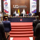 La Facultad de Jurisprudencia de la Universidad de Guayaquil conmemora sus 157 años de historia, celebrando un legado académico
