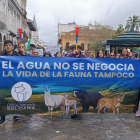 El 16 de septiembre se registró la marcha por el agua en Cuenca.