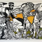 En las obras de Paula Barragán conviven flores y frutas suculentas con rastros de destrucción y presagios oscuros.