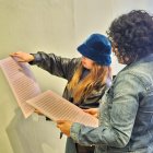 La muestra nació de una investigación que se adentró en el Fondo Durini, valiosa colección de planos de mausoleos, fotografías y documentos.