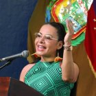 Diana Atamaint, presidenta del CNE, convoca sesión para iniciar proceso electoral del referéndum 2025 en Ecuador.