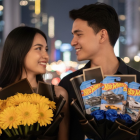 TikTok popularizó regalar flores amarillas y carritos Hot Wheels como gestos románticos en septiembre.