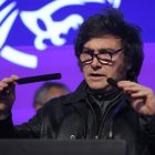 Foto de archivo del presidente de Argentina, Javier Milei.