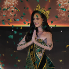 La española Alba Saura se impuso ante las candidatas de otros países y ahora es la nueva Reina Mundial del Banano.