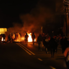 Bloqueo de vías en Ecuador por el paro nacional de septiembre 2025.