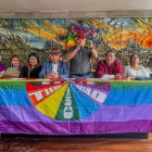 El presidente de la Conaie, Marlon Vargas, exigió la liberación de los detenidos.