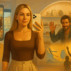 Ilustración de la historia viral de Diego Londoño: desde un video en Machala.