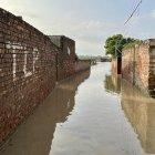 Imagen de las inundaciones en la localidad Chand Singh Wala en Pakistán, a principios de septiembre.