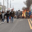 Norte. En la zona hubo cierres viales que se extendían desde Pichincha hasta Imbabura.