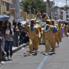 La Mama Negra brillo con todo su esplendor en el primer día del desfile.