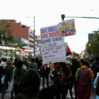La noche del 23 de septiembre se registraron manifestaciones en el centro norte de Quito.