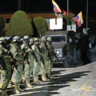 La Policía Nacional y las Fuerzas Armadas mantienen operativos nocturnos en cinco provincias del país, donde rige el toque de queda desde las 22:00 hasta las 05:00.