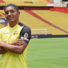 Jhon Acurio, delantero del Barcelona SC.