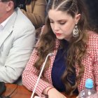 La asambleísta oficialista Nataly Morillo pide que el CAL sancione a la correísta Mónica Palacios, por los incidentes en la sesión donde se abordaba el proyecto minero en Quimsacocha.
