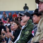 El presidente Daniel Noboa cumplió agenda en Otavalo.