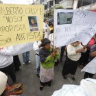 Imbabura. Familiares de manifestantes detenidos exigieron su libertad, mientras Daniel Noboa cumplía agenda en Otavalo.