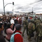 La marcha en contra del retiro del subsidio al diésel en el norte de Ecuador.