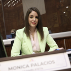 La asambleísta Mónica Palacios anunció una acción de protección tras ser sancionada por el CAL con 90 días de suspensión sin sueldo.